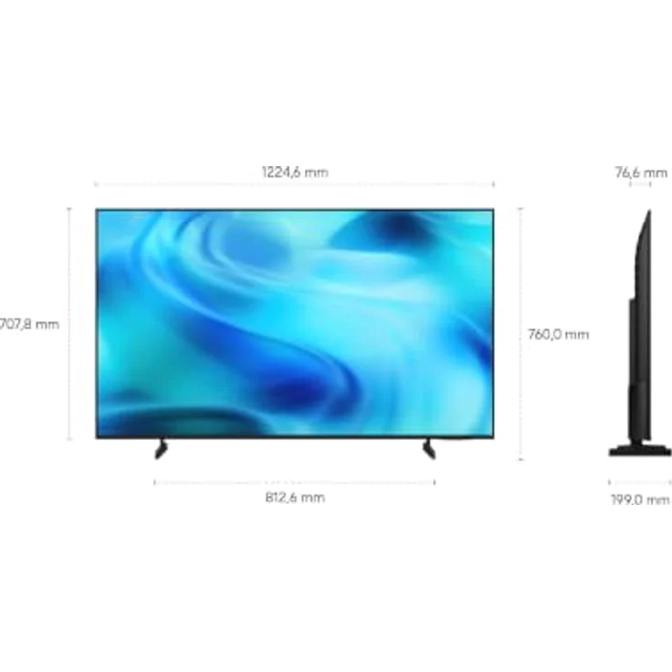 Samsung UE55U8072HUXXH, 55 Zoll 4K Ultra HD LED Smart-TV mit WLAN und HDR, Schwarz – Bild 3