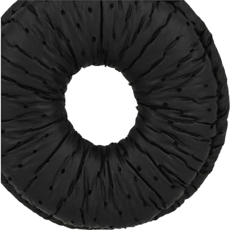 vhbw Ohrpolster für Plantronics 84692-02, 84691-02, CS520, CS510, schwarz, bequemes Schaumstoff/Kunststoff Material, einfache Montage, hoher Tragekomfort – Bild 5