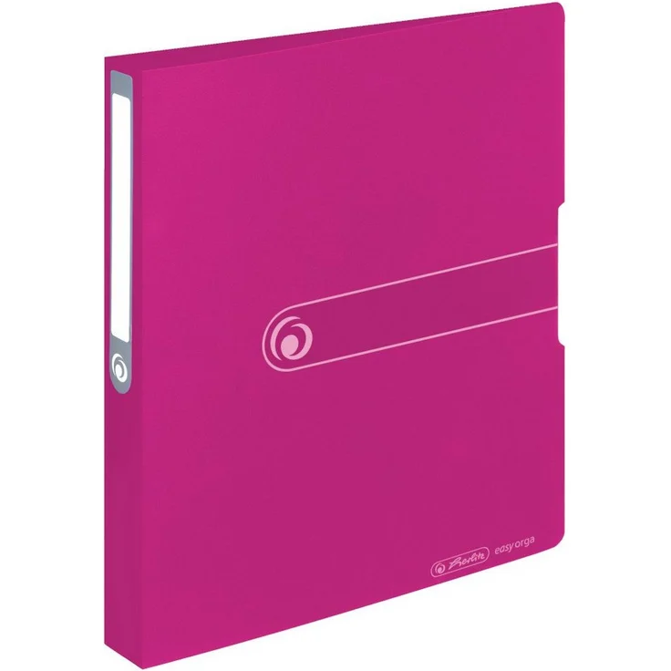 Herlitz Aktenordner Herlitz Ringbuch / DIN A4 / 25mm Füllhöhe / aus PP / Farbe: opak beere – Bild 1