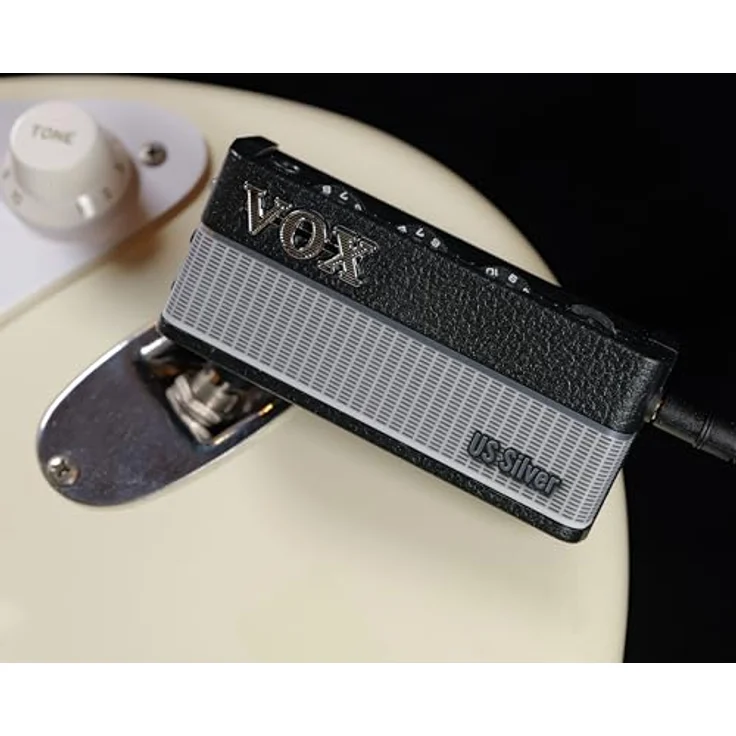 Vox amPlug3 US Silver, Kopfhörerverstärker mit US-Combo-Amp-Sound, Schwarz-Silber – Bild 4