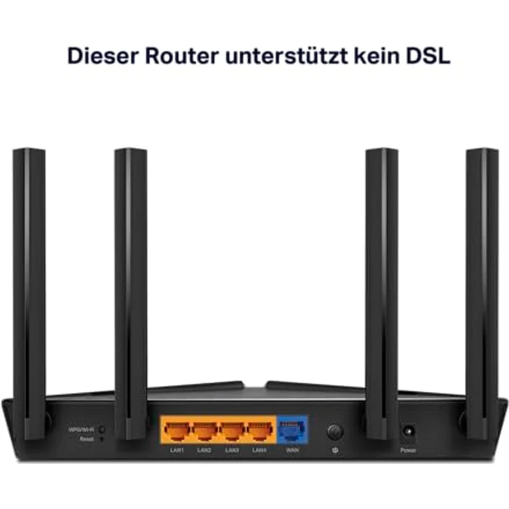 TP-Link Archer AX58 Wi-Fi 6 Router, Dualband AX3000, 5 Gigabit-Ports, WPA3, Kindersicherung, Gast-Netzwerk – Bild 2