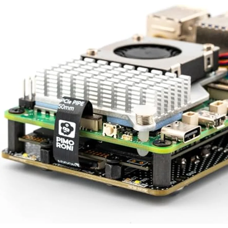 Pimoroni NVMe Base Duo Speichererweiterung für Raspberry Pi 5, 2x M-Key Slot, PCIe Gen 2 Switch, ideal für Dateiserver und Medienzentren – Bild 3