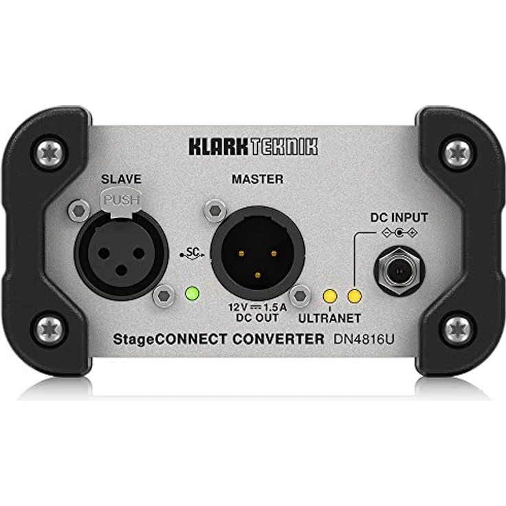 Klark Teknik StageConnect Interface Bridge DN4816U, 32-Kanal-Audio-Übertragung mit 24-Bit PCM und 0,4 ms Latenz – Bild 1