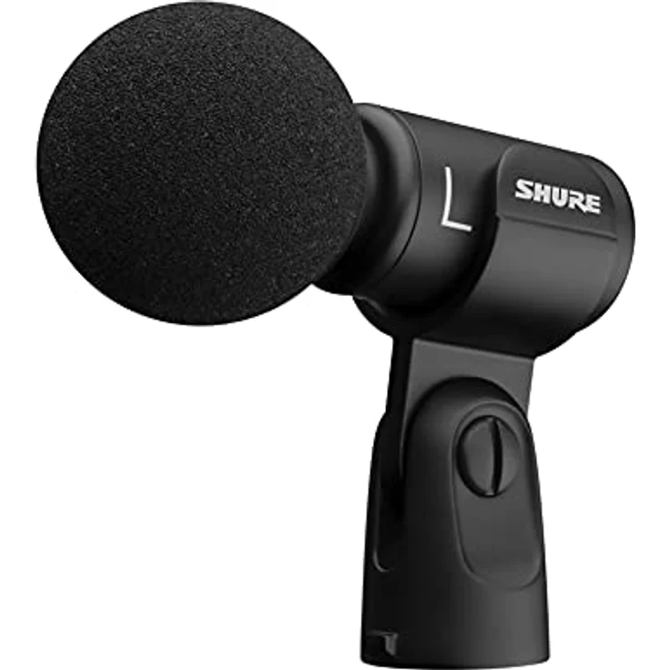 Shure MV88+ Stereo USB -Mikrofon - Kondensatormikrofon zum Streaming und Aufnehmen von Gesang & Instrumenten, Mac & Windows kompatibel - Schwarz – Bild 1
