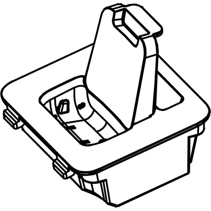 Snom MC M30, M70 Snap-In-Adapter, Telefon Zubehör für einfache Erweiterung und individuelle Anpassung