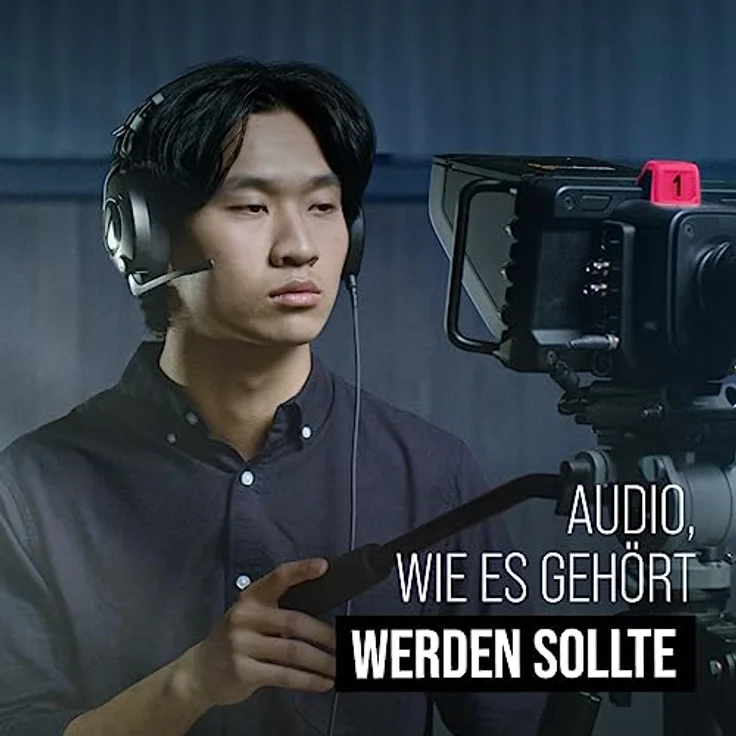 RØDE NTH-100M – Professionelles Over-Ear-Headset für Medien, Rundfunk, Podcasting, Inhaltserstellung, Streaming, Heimarbeit (Schwarz) – Bild 4
