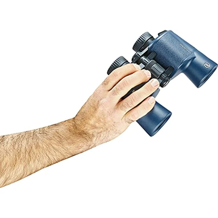 Bushnell H2O 8x42, wasserdichtes Porro Fernglas mit rutschfester Gummiarmierung und hochwertiger Optik – Bild 4