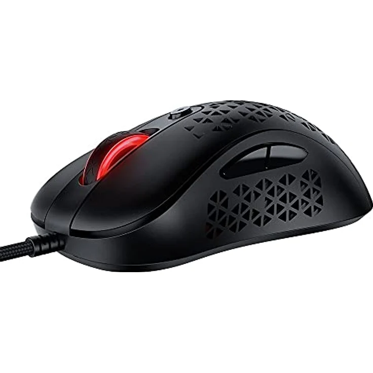 GameSir GM500 Ultra Light Gaming Mouse, Optischer Sensor PMW33600 bis 12000DPI, Kailh Microschalter mit 20 Millionen Klicks, schweißbeständig und belüftet, 3 Beleuchtungsmodi – Bild 3