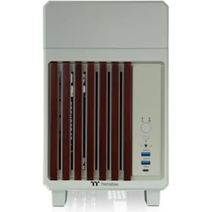 Thermaltake V300, Mini-Tower PC-Gehäuse für Mini-ITX Mainboards, bis zu 360 mm Grafikkarten, 2 Lüfterplätze, schwarz – Bild 2