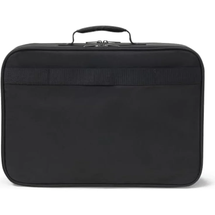 Dicota Sacoche Multi Plus TWO, Notebooktasche für Laptops bis 16 Zoll, leicht und umweltfreundlich aus 300D rPET Polyester, Schwarz – Bild 5