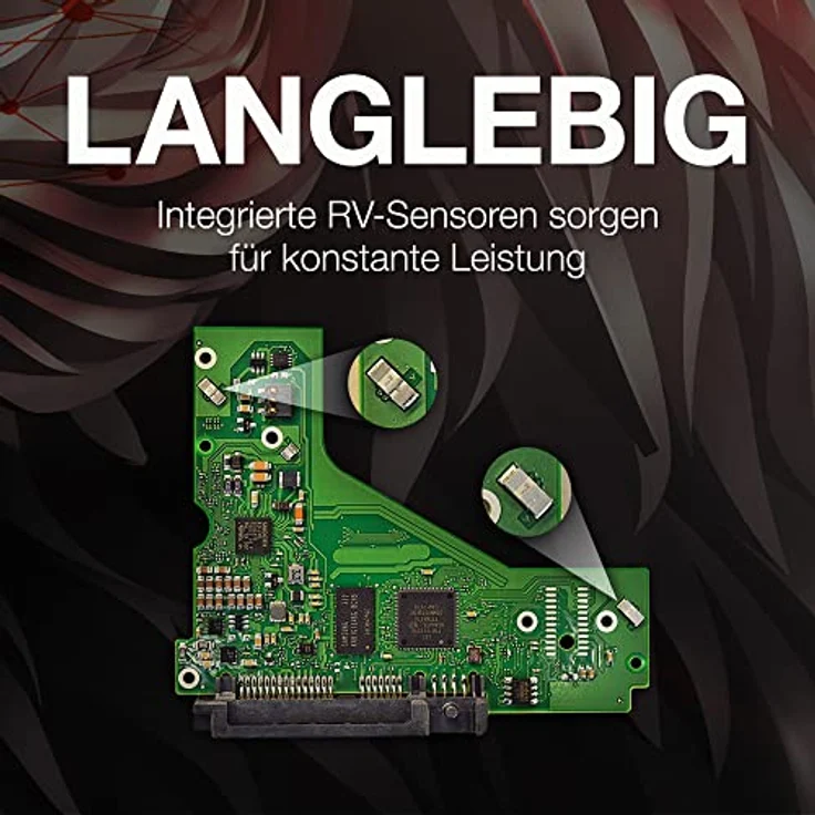 Seagate Ironwolf (8 TB, 3.5", CMR), Festplatte – Bild 6