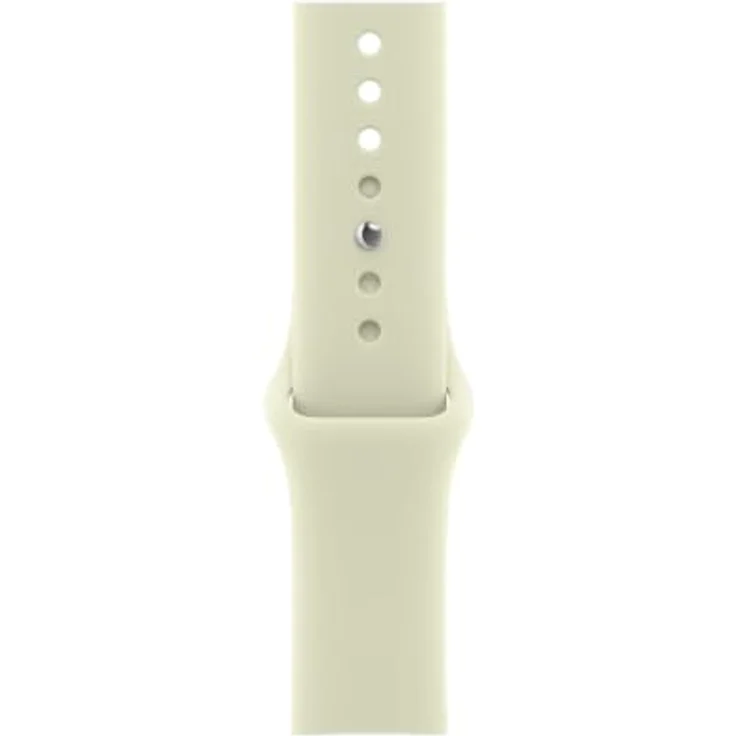 Apple Watch Sport Band 46mm M/L, Hochleistungs-Gummimaterial in zartem Agavengrün, passend für 160–210 mm Handgelenkumfang – Bild 1