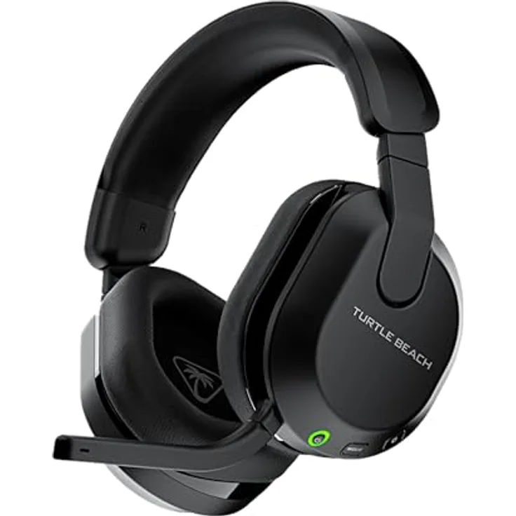 Turtle Beach Stealth 600 Schwarz Gaming Headset mit 80 Stunden Akkulaufzeit, Bluetooth und 50mm Lautsprecher