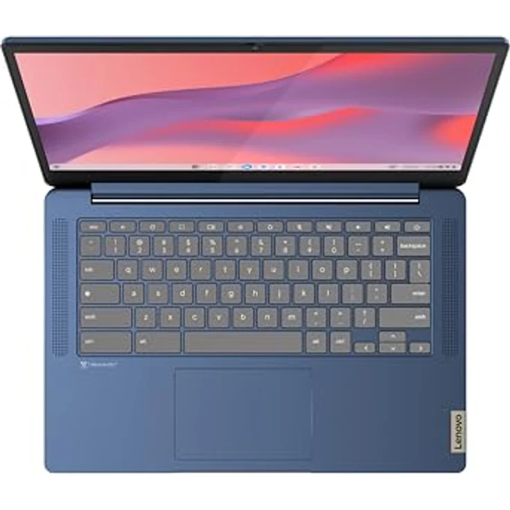 Lenovo Chromebook IdeaPad Slim 3 | 14" Full HD Display | MediaTek Kompanio 520 | 4GB RAM | 64GB SSD | ARM Mali-G52 Grafik | Chrome OS | QWERTZ | blau – Bild 2