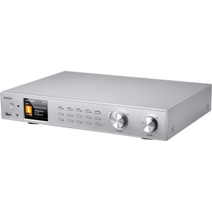 Noxon A 571 Silber, Internetradio, DAB+, UKW Tuner, Spotify, Bluetooth, USB, LAN + WLAN – Bild 4