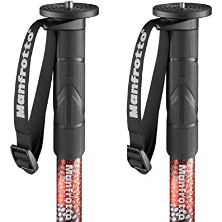Manfrotto Element MII MMELMIIA5RD, leichtes Alu-Reise-Einbeinstativ, rot, 5 Segmente, Handgelenkschlaufe, Gummigriff, Drehverschlüsse, Traglast bis zu 15 kg, für Kompakt-, spiegellose und DSLR-Kameras – Bild 7
