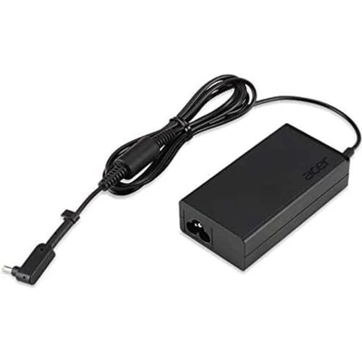Acer AC Adapter (65 W), Notebook Netzteil für Acer Aspire und Chromebook Modelle, Schwarz – Bild 1