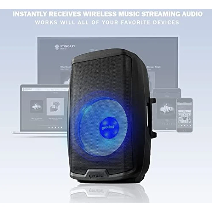 Gemini AS-2115BT-LT, Bluetooth Lautsprecher – Bild 4