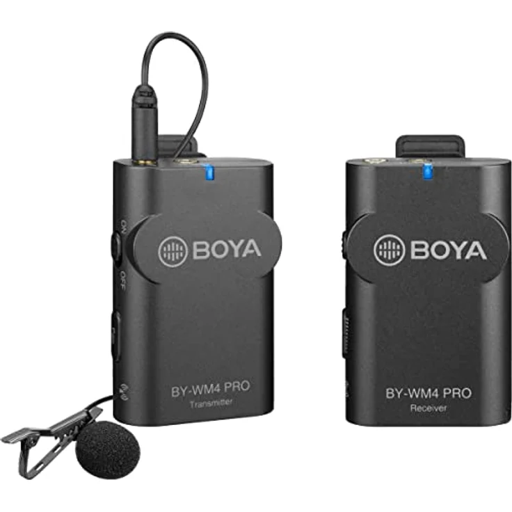 Boya BY-WM4 Pro-K1 Duo Lavalier Mikrofon Kabellos – Bild 3