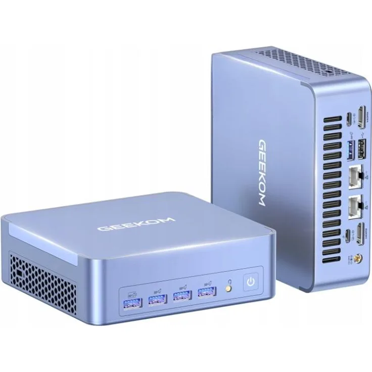 GEEKOM A8 Max R7-8745HS, Mini PC mit AMD Ryzen 7 8745HS, 32 GB RAM, 1 TB SSD, AMD Radeon 780M, Windows 11 Pro