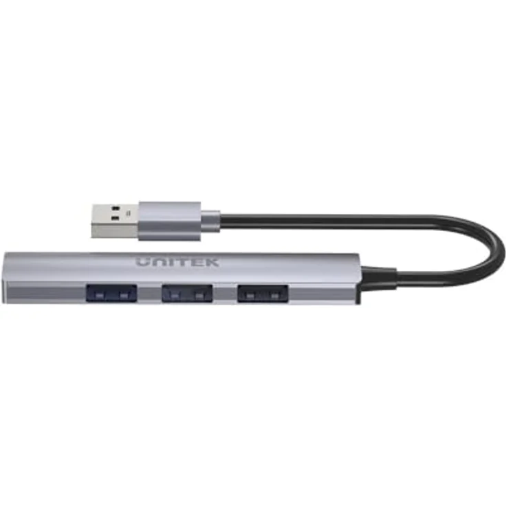 UNITEK h1208a USB Hub, mehrfarbig, kompakt und vielseitig – Bild 3