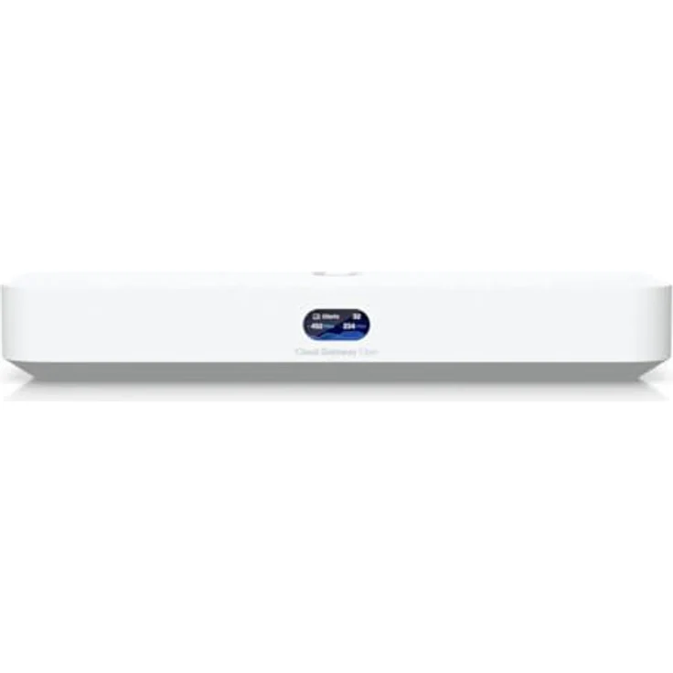 Ubiquiti UniFi Cloud Gateway UCG-Fiber, leistungsstarker VPN-Router mit 10 Gbit/s, Multi-WAN, integrierter Firewall, RJ45 und SFP+ Anschlüssen, Weiss – Bild 1