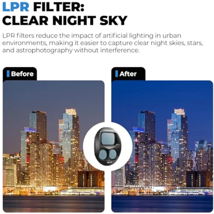 Freewell Everyday Filter für DJI Mavic 4 Pro – ND1000, LPR, Glow Mist 1/4, CPL – Premium Kamera-Objektivfilter für verbesserte Farb- und Blendreduzierung – Bild 5