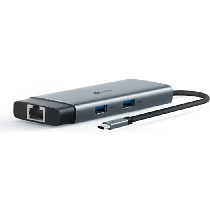 TP-Link UH6120C USB Typ-C 6-Port Hub mit 4K HDMI, 1G Ethernet, 100W Power Delivery, 2x USB-A 5 Gbit/s, schwarz – Bild 2