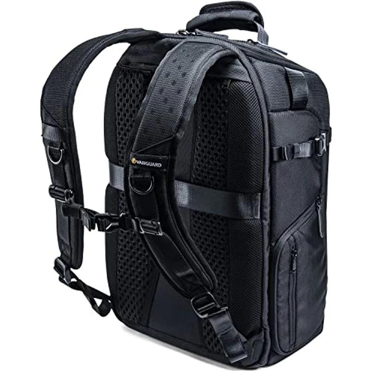 Vanguard VEO SELECT 48BF BK, Fotorucksack mit durchdachtem Innenlayout, gepolsterten Tragegurten, Schwarz – Bild 9