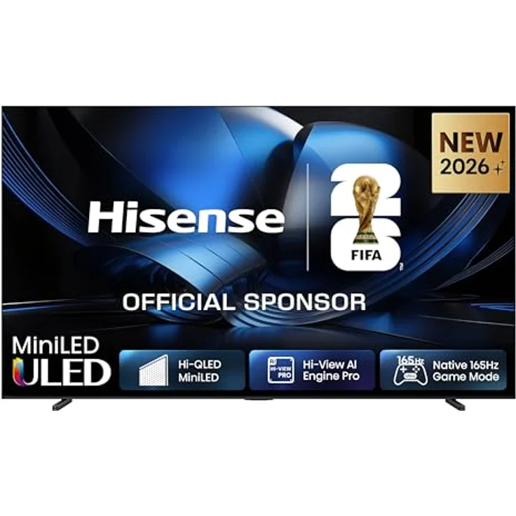 HISENSE 100U7DSE ULED TV, 100 Zoll / 254 cm, UHD 4K, SMART TV, flach – Bild 1