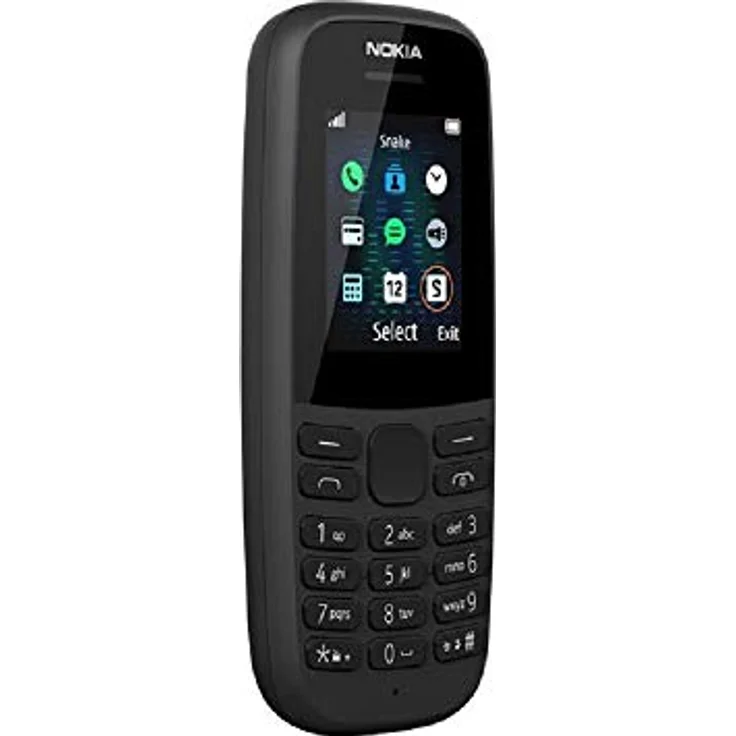 Nokia 105 Dual SIM, Mobiltelefon mit 1,77 Zoll Display, 15 Stunden Gesprächszeit, schwarz – Bild 5