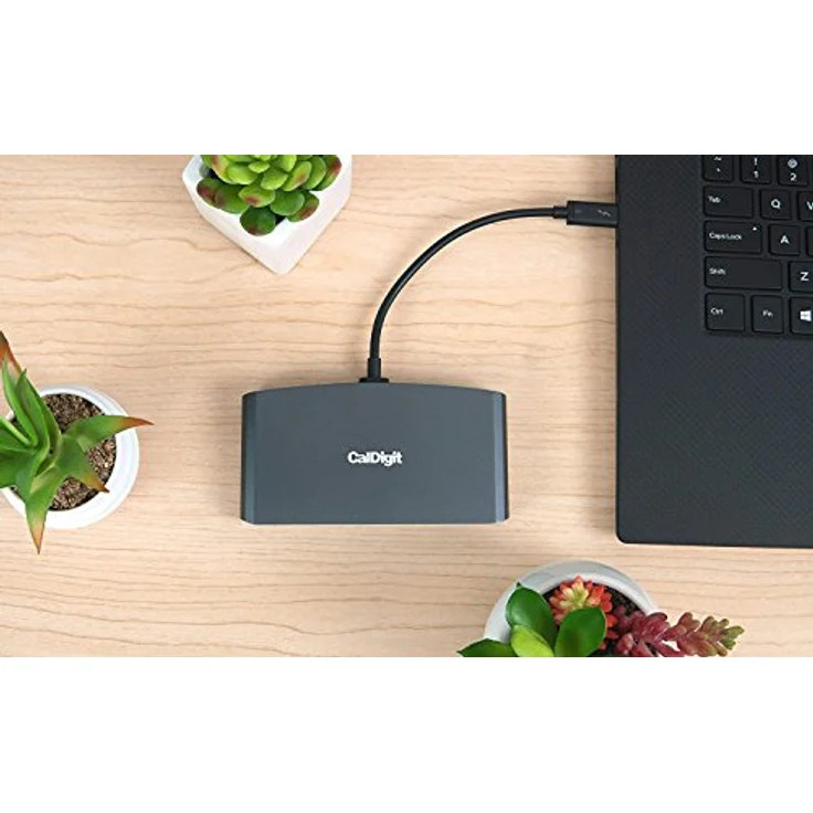 CalDigit Thunderbolt 3 mini Dock Wired (TB3-MINIDOCK-HM), Laptop-Dockingstation mit HDMI und 1GbE – Bild 6