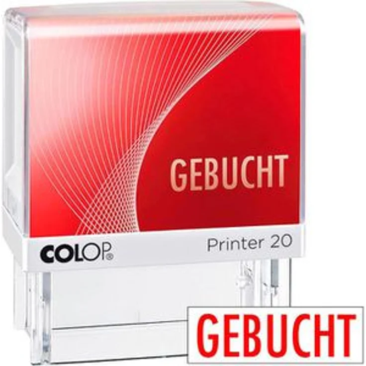 Colop Printer 20 Textstempel GEBUCHT – Bild 1