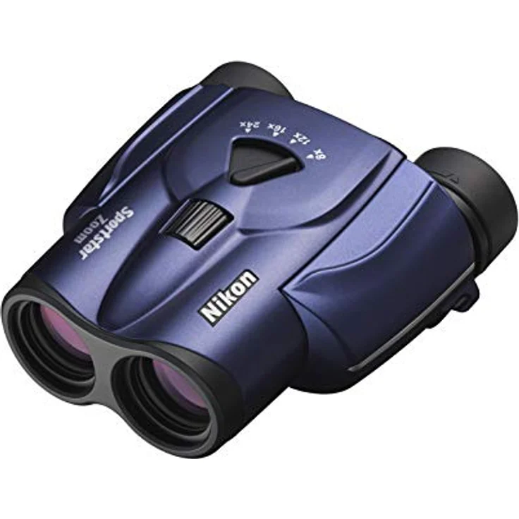 Nikon Sportstar Zoom 8-24x25 Zoom-Fernglas (8- bis 24-Fach, 25mm Frontlinsendurchmesser), Dunkelblau – Bild 3