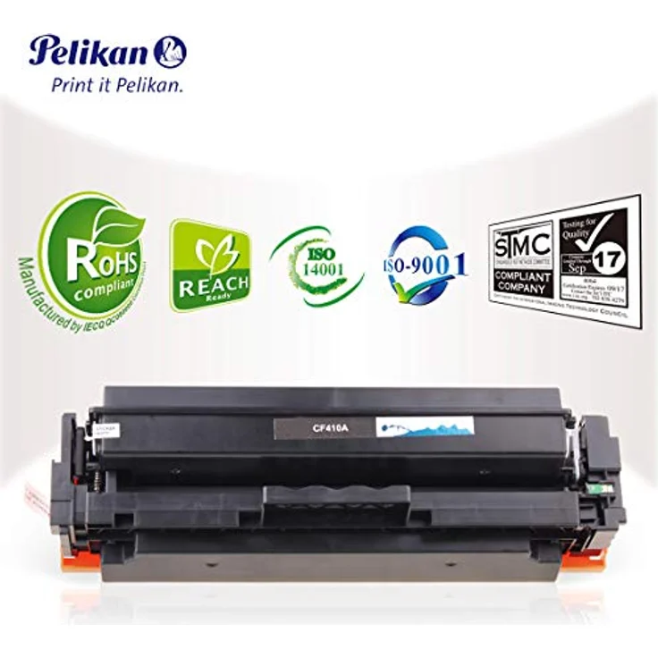 Pelikan 410A (BK), Toner mit exakter Farbwiedergabe, schwarz – Bild 7
