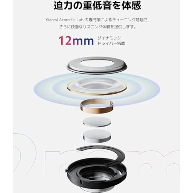 Xiaomi Redmi Buds 4 Active Bluetooth 5.3 Headphones Wireless Headphones Powerful bass Intelligent Touch Control Up to 28h Battery Life Black – Bild 4