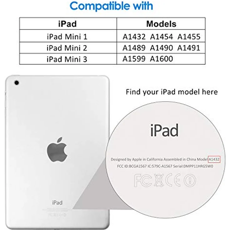 JETech Schutzfolie Kompatibel Apple iPad mini 1 2 3, Gehärtetem Glas Panzerglas DisplaySchutzfolie – Bild 2