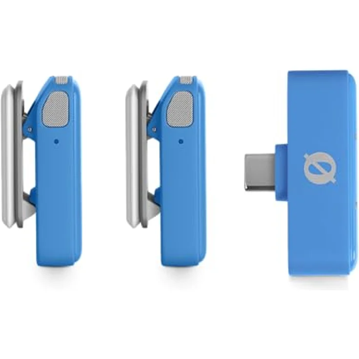 RØDE Wireless Micro, Drahtloses Mikrofon-System mit USB-C, blau – Bild 3