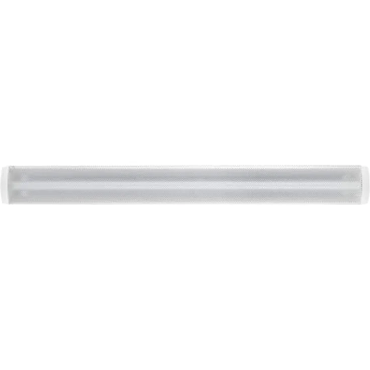 Telefunken - Led Unterbauleuchte 128,2 Cm, Led Deckenlampe Keller, Led Leiste Küchenschrank, Werkstattlampe, Prismenoptik, Neutralweißes Licht, 30 W, 3680 Lm, Weiß