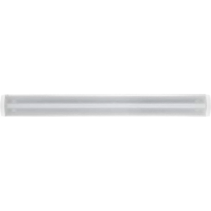 Telefunken - Led Unterbauleuchte 128,2 Cm, Led Deckenlampe Keller, Led Leiste Küchenschrank, Werkstattlampe, Prismenoptik, Neutralweißes Licht, 30 W, 3680 Lm, Weiß – Bild 1