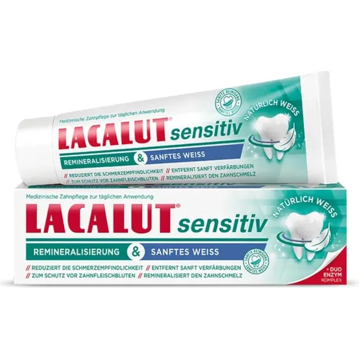 LACALUT sensitiv Remineralisierung & sanftes Weiss
