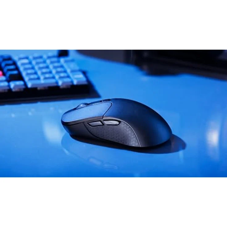 Keychron M3 (Kabellos, Kabelgebunden), Maus, Schwarz, mit Pixart 3395 Sensor und Bluetooth 5.1 – Bild 6