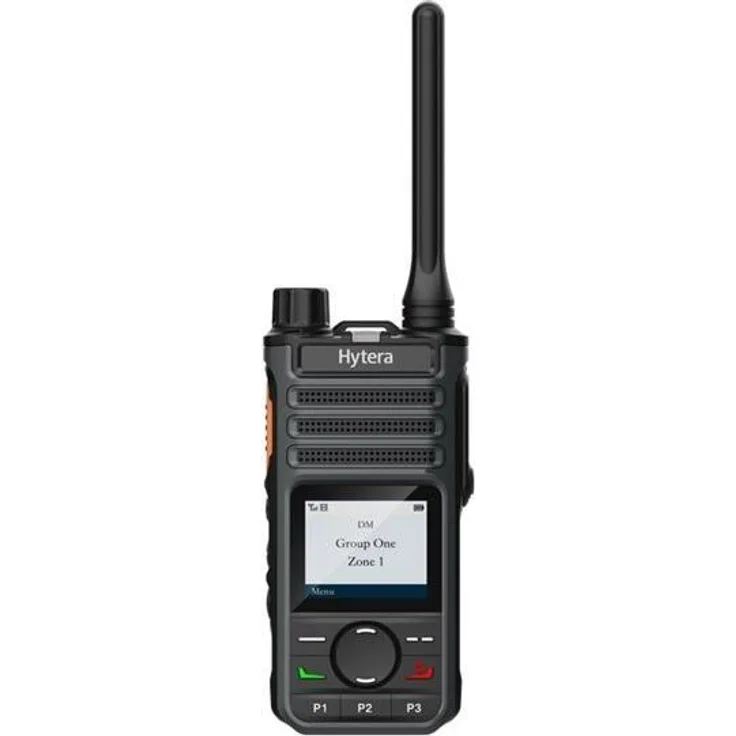 Hytera BP565 V1 Walkie-Talkie, 136-174 MHz, IP54, 1500 mAh Akku, 256 Kanäle, Schwarz