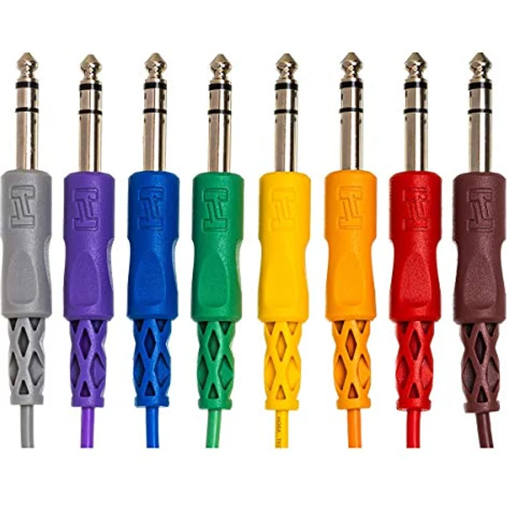 Hosa CSS845 Patchkabel (6,3mm TRS-Beidseitig 1,5m) (8er Pack) – Bild 3