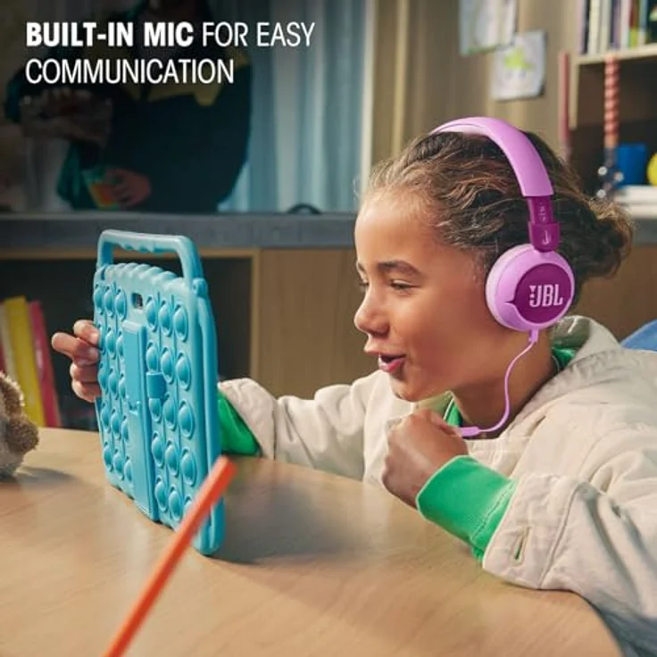JBL Junior 320 On-Ear-Kopfhörer für Kinder, sicherer Sound bis 85 dB, fröhliche Farbauswahl – Bild 3