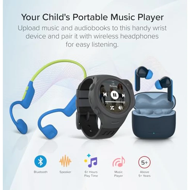 myFirst myFirst Fone R1s Kids Smartwatch, GPS-Tracker, Herzfrequenzüberwachung, 4G LTE, blau – Bild 8
