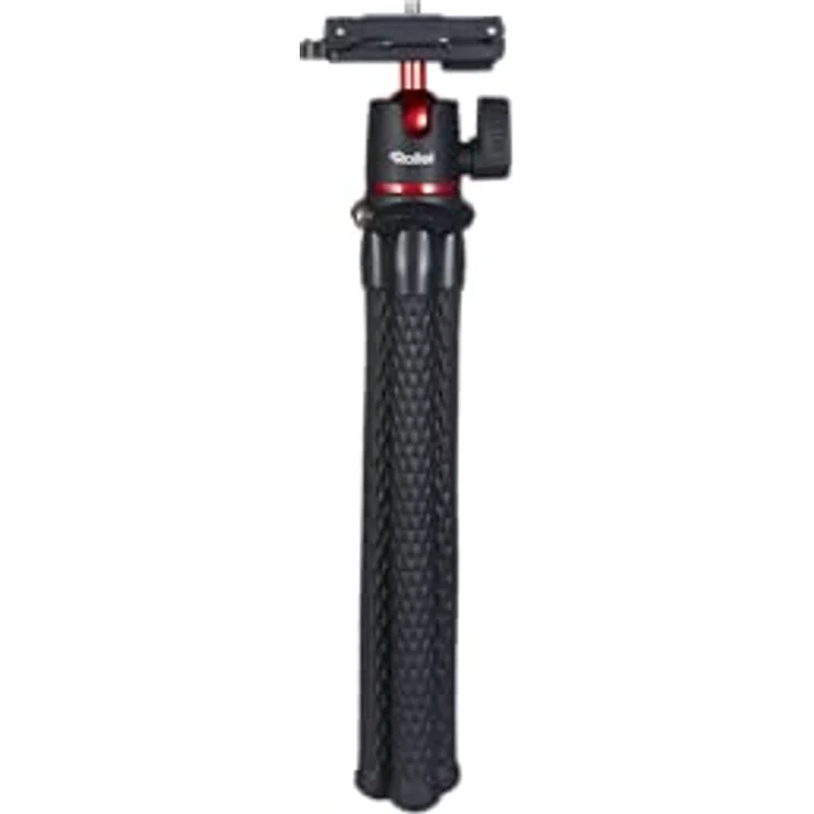 Rollei Monkey Pod 2, Flexibles Mini-Stativ mit Smartphone-Halterung, Kugelkopf unf 1-4'' Anschluss – Bild 7