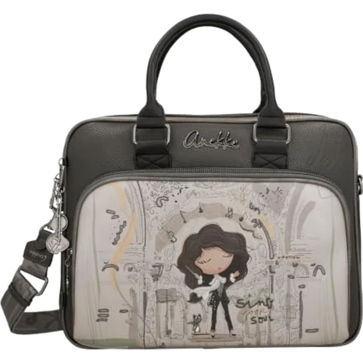 Anekke Sophia Aktentasche 40 cm mit Laptopfach, mehrfarbig, 100% Polyurethan – Bild 1