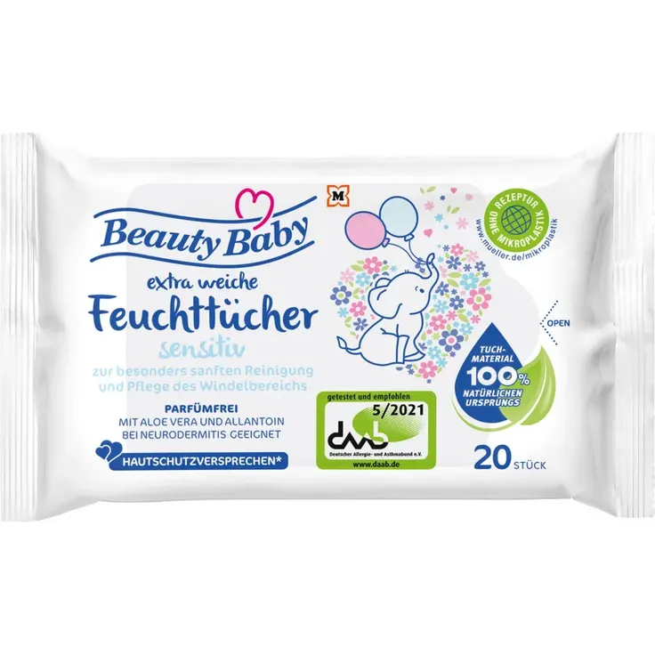 Beauty Baby Feuchttücher Sensitiv