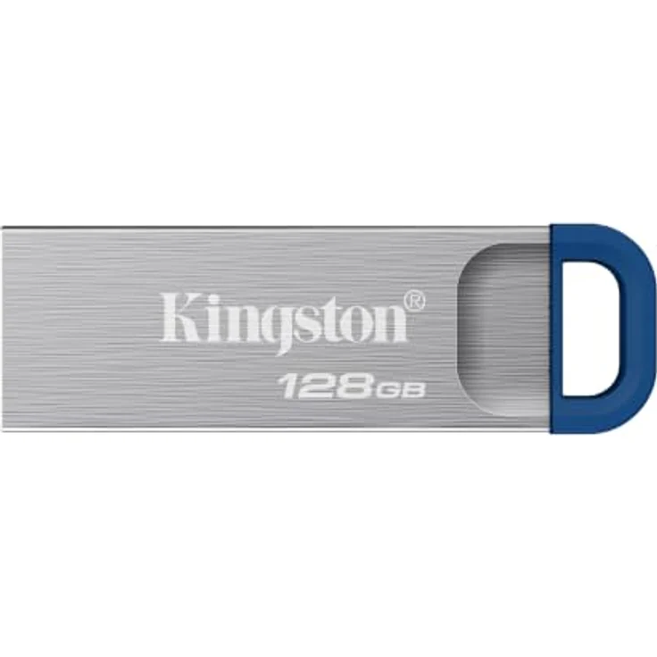 Kingston DataTraveler Kyson G2, 128GB USB 3.2 Gen 1 USB-Stick mit bis zu 220MB/s Lesegeschwindigkeit, grau – Bild 1
